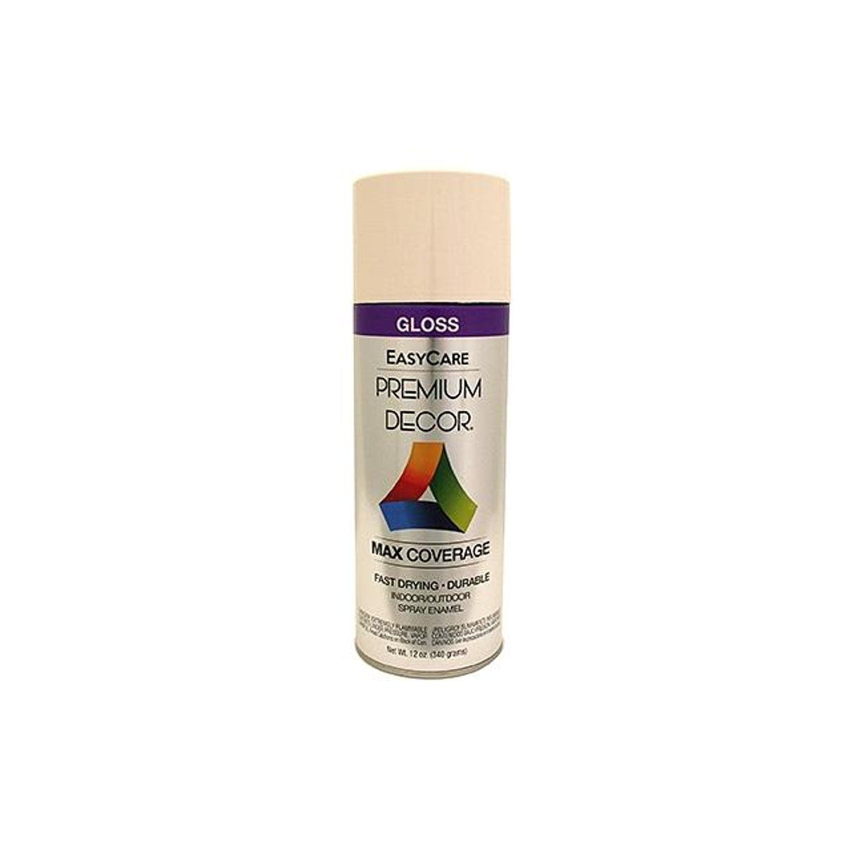 EasyCare Premium Decor 12 oz. Spray Paint, Heirloom White Gloss EasyCare Premium Decor 12 oz. Spray Paint, Heirloom White Gloss