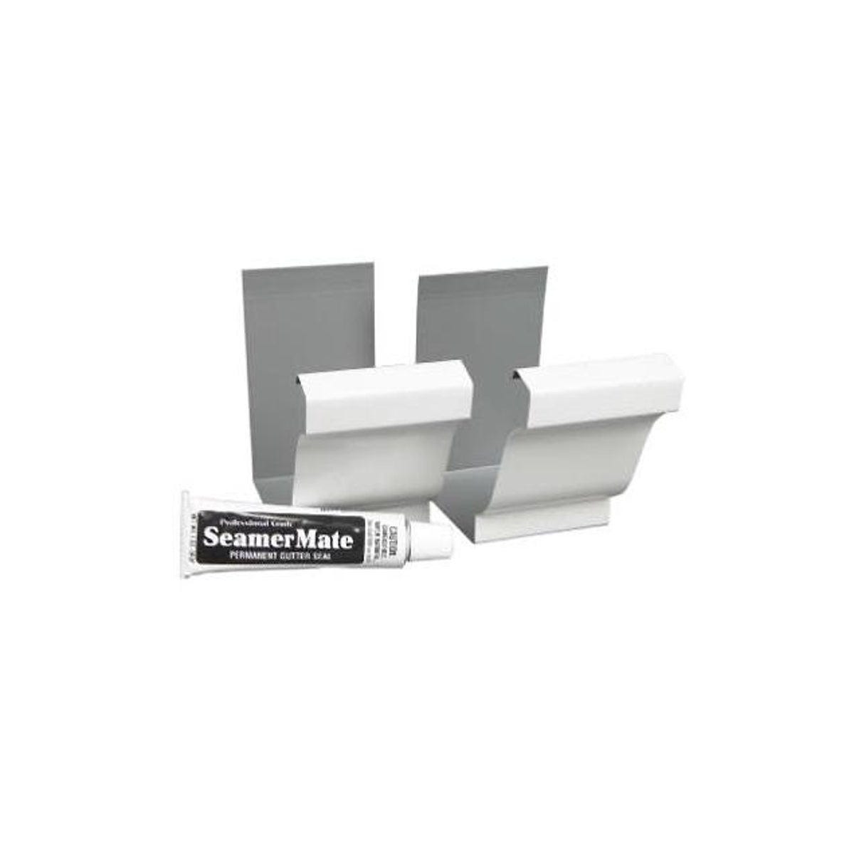 Amerimax White Aluminum Seamer with SeamerMate (2-Pack) Amerimax White Aluminum Seamer with SeamerMate (2-Pack)