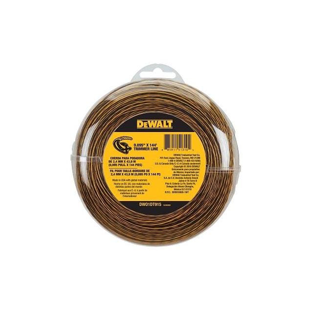 DeWalt 0.095 In. x 144 Ft. Grass String Trimmer Line DeWalt 0.095 In. x 144 Ft. Grass String Trimmer Line