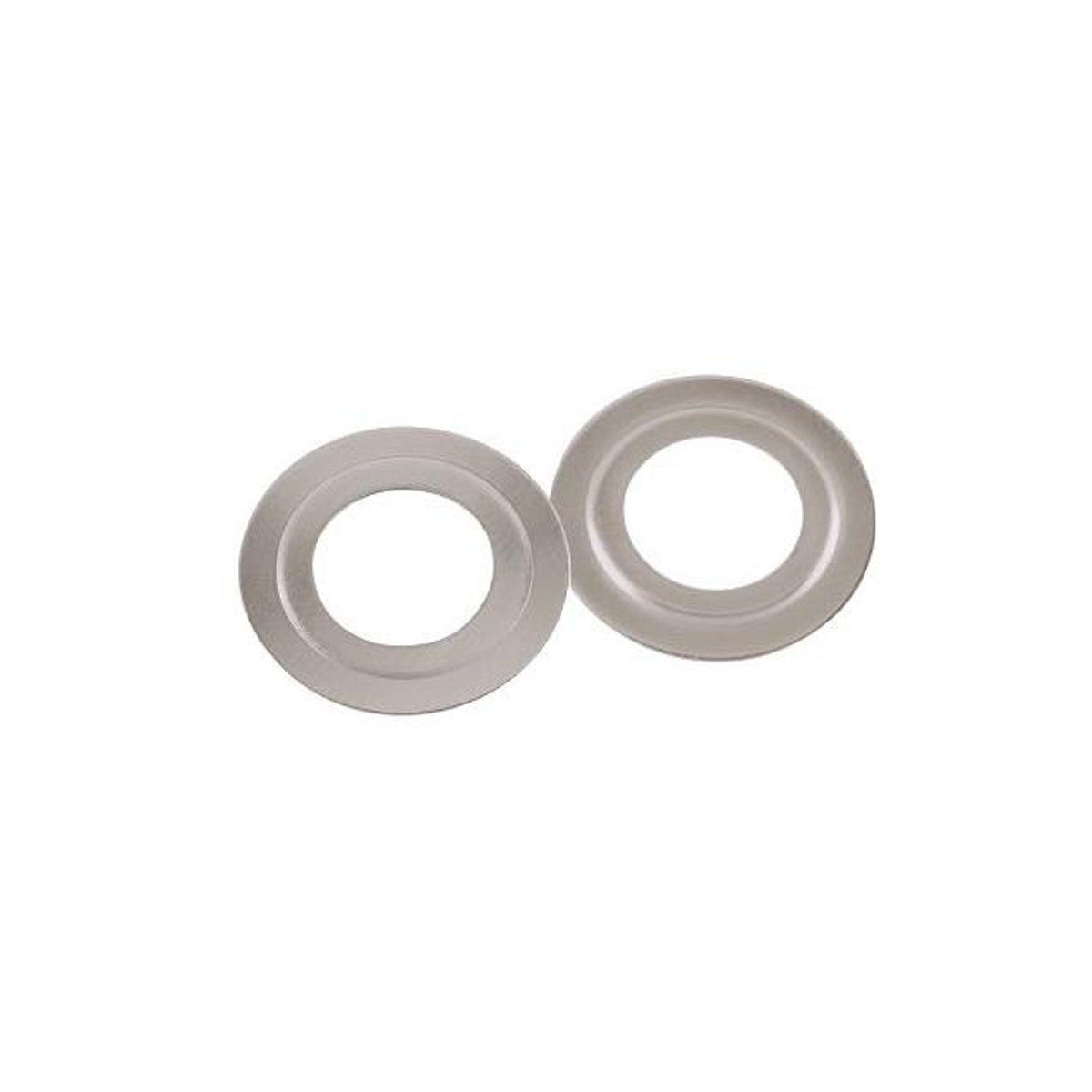 Belwith Satin Nickel Bore Adapter Plate Belwith Satin Nickel Bore Adapter Plate
