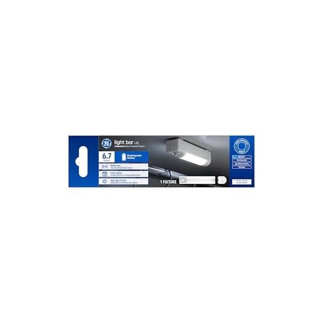 GE 9.7 In. White Plastic LED Bar Light