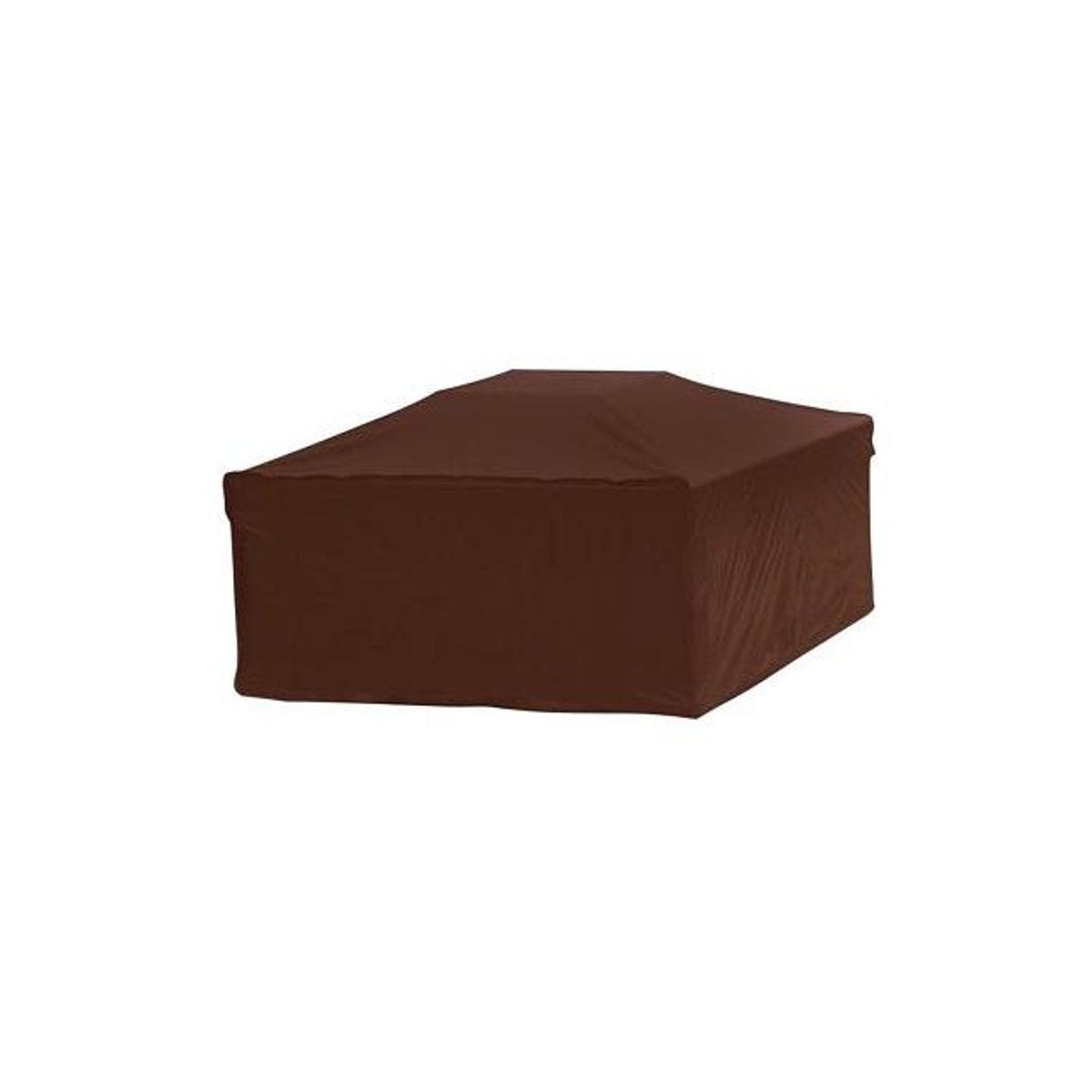 Mr. Bar-B-Q 38 In. Square Dark Brown PVC Fire Pit Cover Mr. Bar-B-Q 38 In. Square Dark Brown PVC Fire Pit Cover