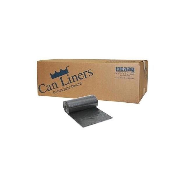 Big City 50-Ct. 96-Gal. Black Trash Can Liners