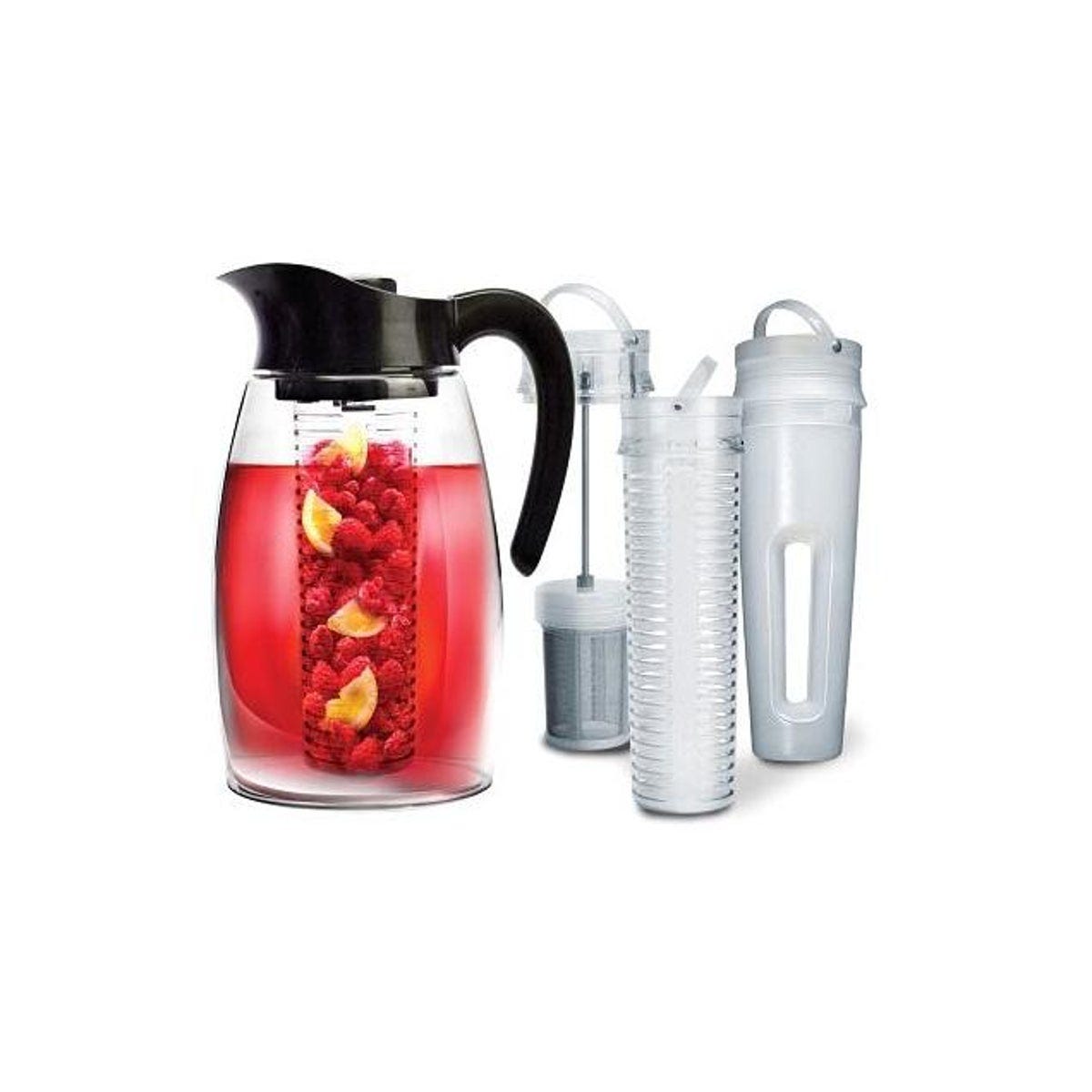 Epoca 2.9 Qt. Primula Flavor It Tea Pitcher with Flavor Infuser