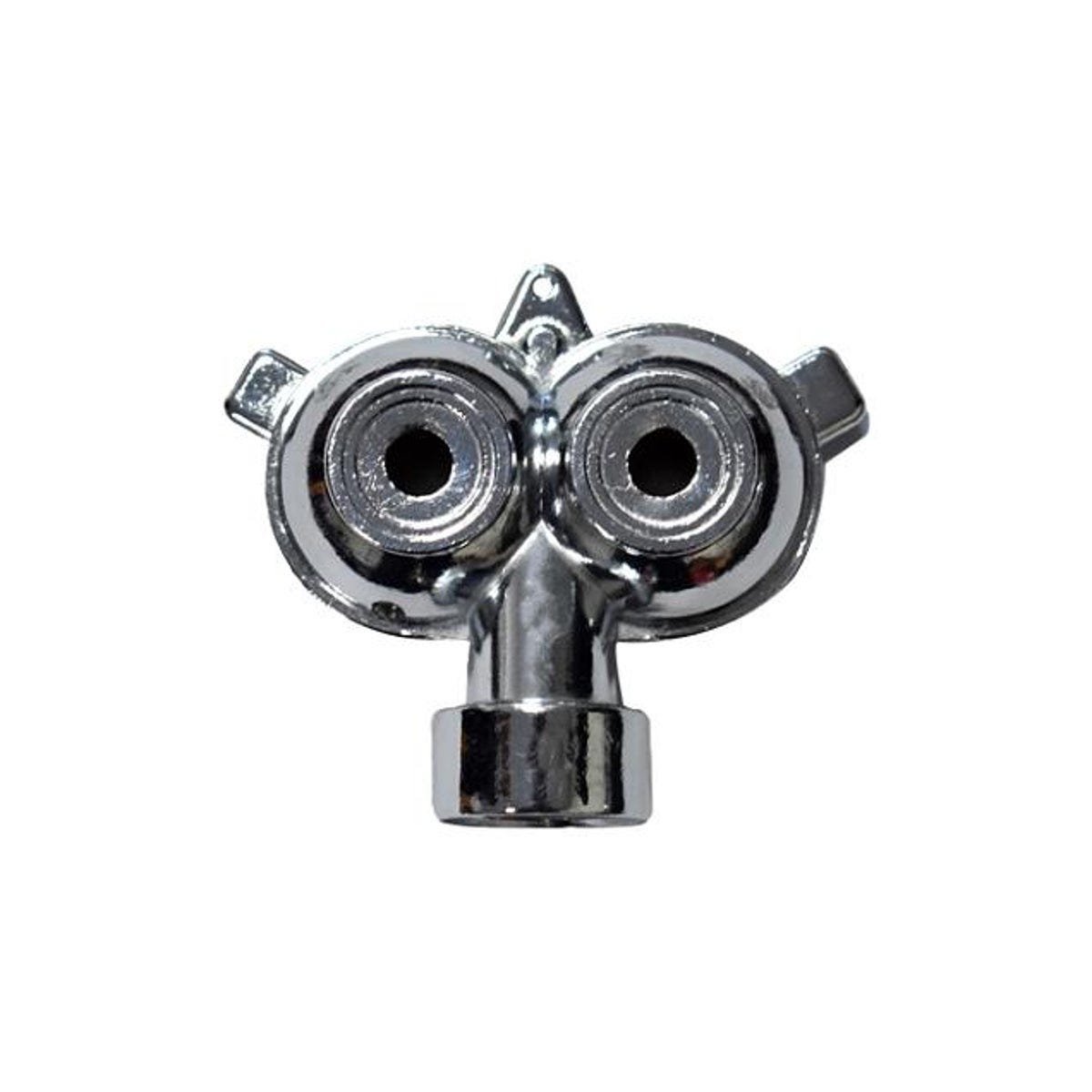Zinc Twin-Circle Spray Sprinkler, 30 Ft. Diameter Coverage