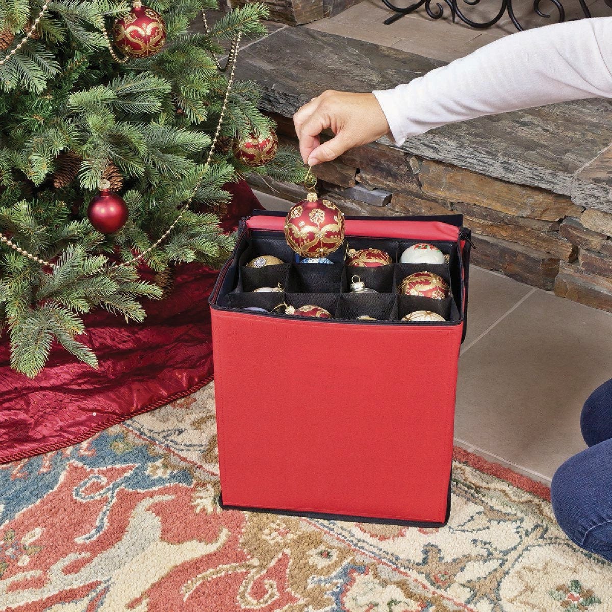 Simple Living Solutions 48-Ornament Storage Tub - photo 3 Simple Living Solutions 48-Ornament Storage Tub - photo 3