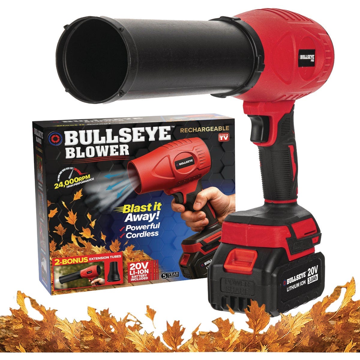 Bullseye 20V Cordless Blower with Charger Bullseye 20V Cordless Blower with Charger