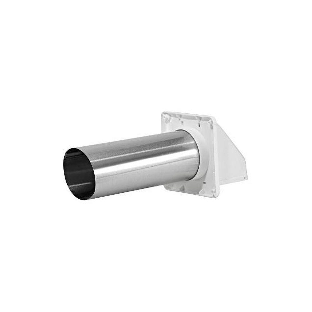 Lambro 3 In. White Plastic Exhaust Wall Hood Vent - photo 3
