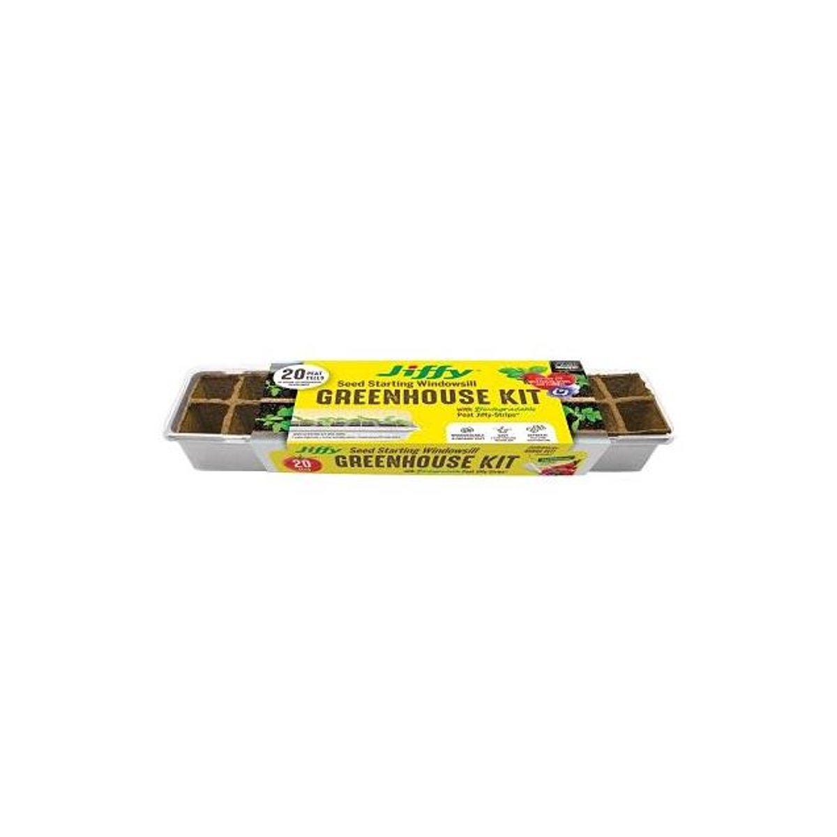Jiffy Tray & Dome Windowsill Greenhouse Jiffy Tray & Dome Windowsill Greenhouse
