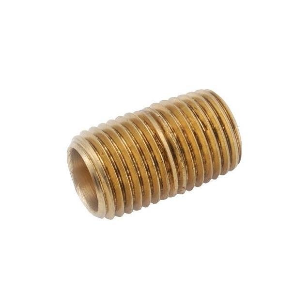 Anderson Metals 1/4 x 4-1/2 In. Red Brass Nipple