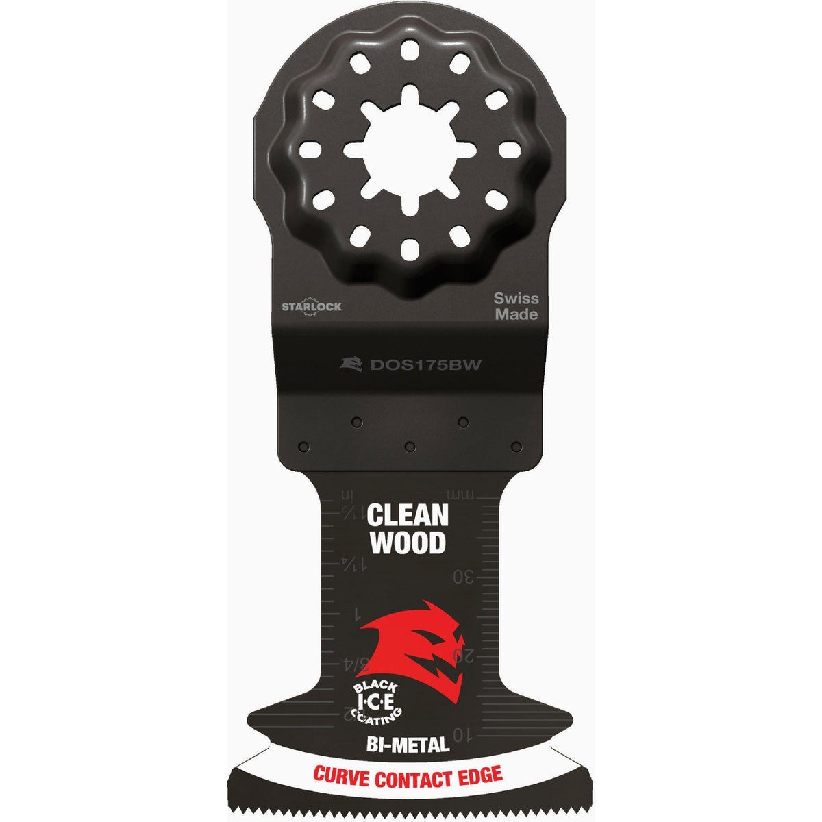 Diablo Demo Demon 1-3/4 In. Starlock Bi-Metal Oscillating Blade for Clean Wood (3-Pack)