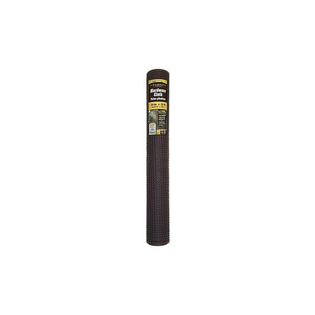YardGard 2 Ft. x 25 Ft. Black Plastic Hardware Cloth Fence YardGard 2 Ft. x 25 Ft. Black Plastic Hardware Cloth Fence