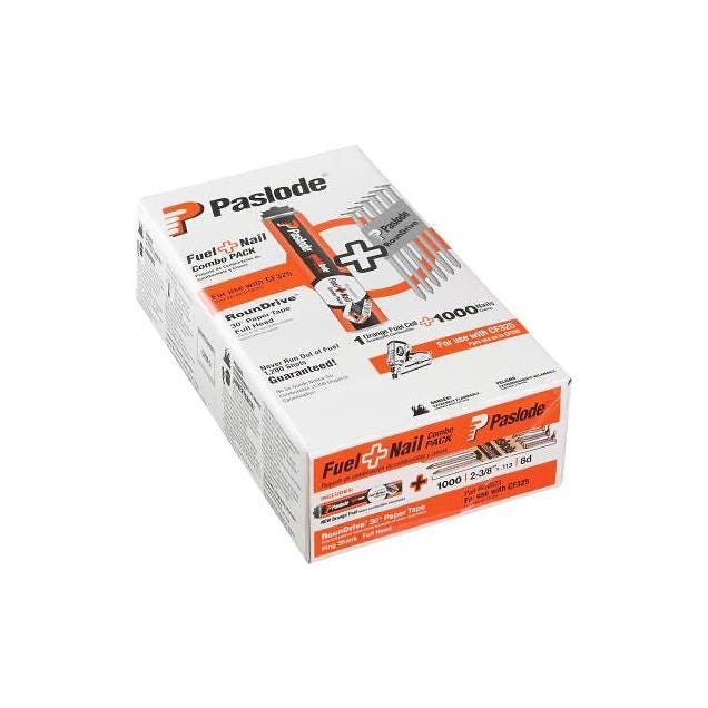 Paslode 1000-Ct. 3 In. Fuel & Collated Framing Nail Combo Pack