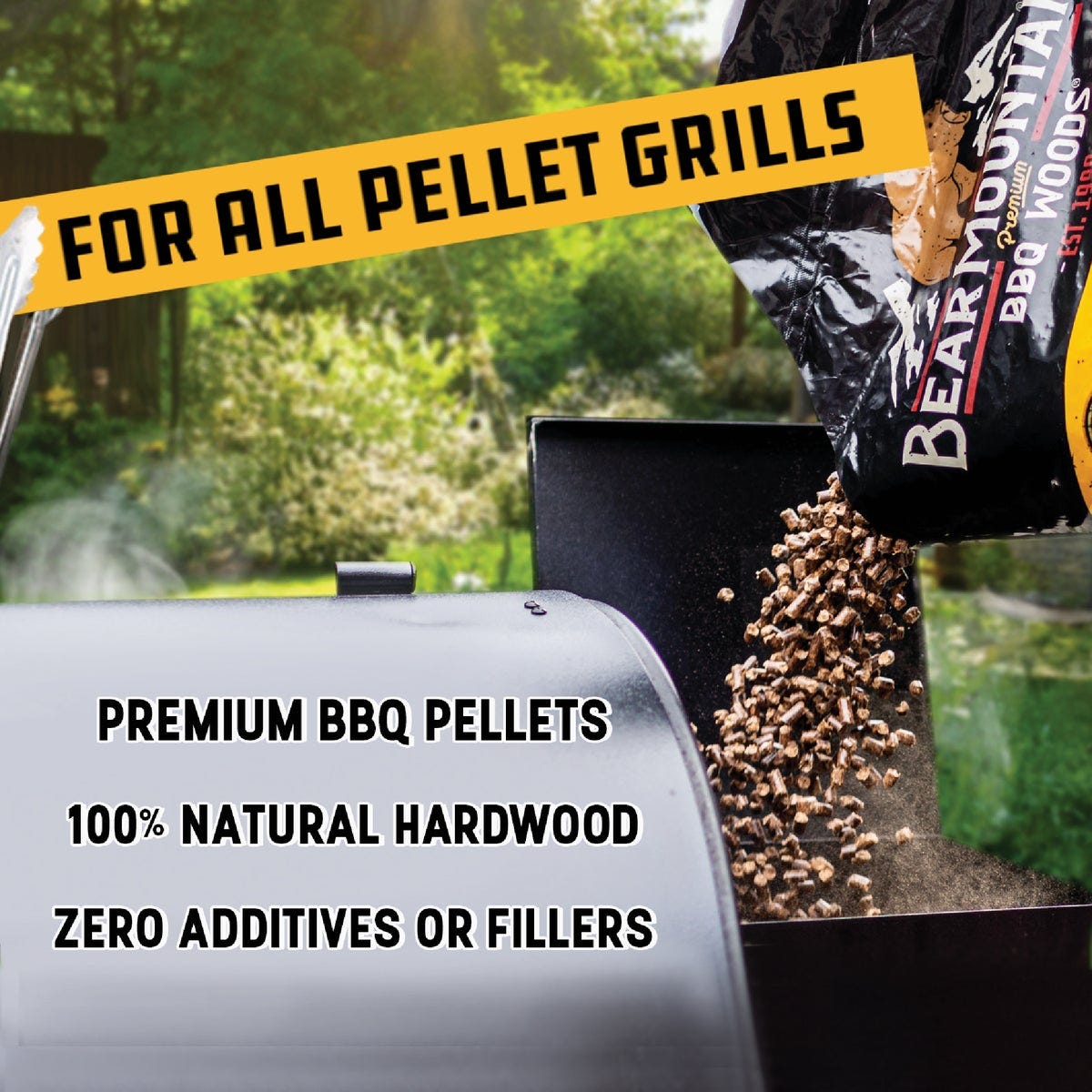 Bear Mountain BBQ Premium Woods 20 Lb. Hickory Wood Pellet - photo 3