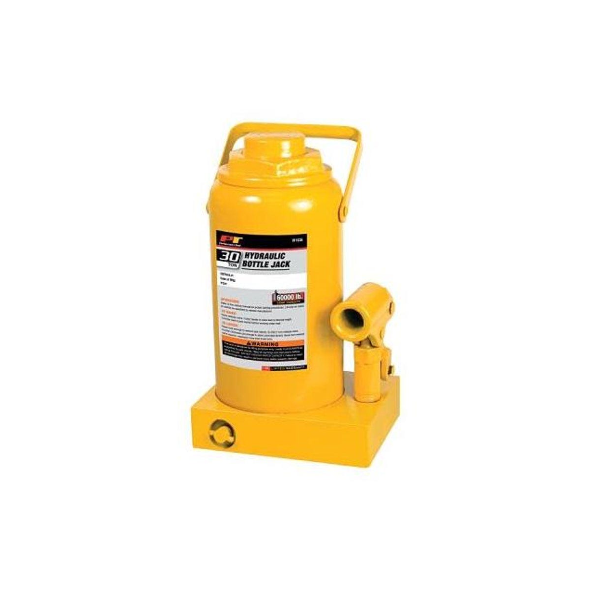 Performance Tool 30-Ton Hydraulic Bottle Jack Performance Tool 30-Ton Hydraulic Bottle Jack