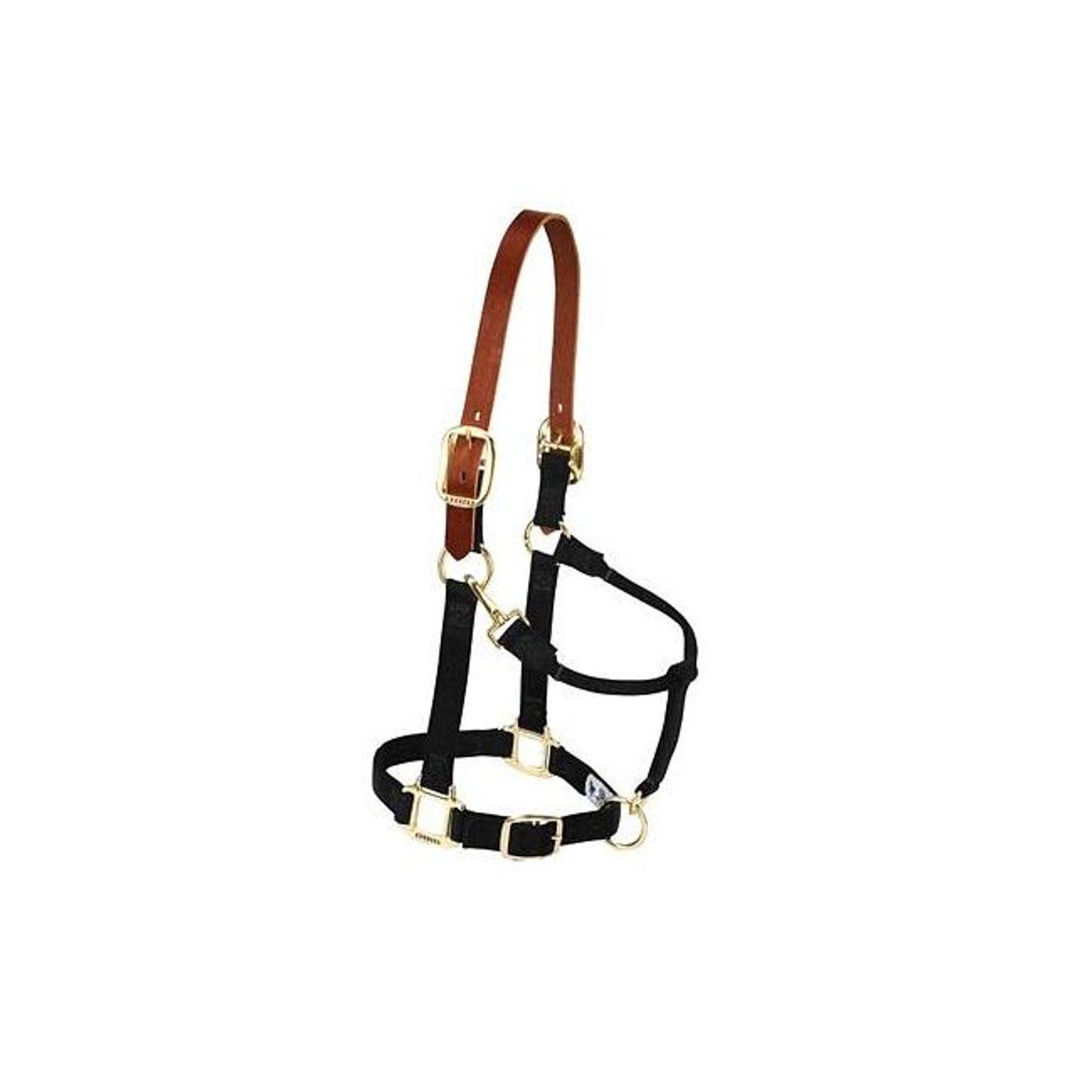 Weaver Leather 1 In. Black Nylon Breakaway Halter, Large Horse Weaver Leather 1 In. Black Nylon Breakaway Halter, Large Horse