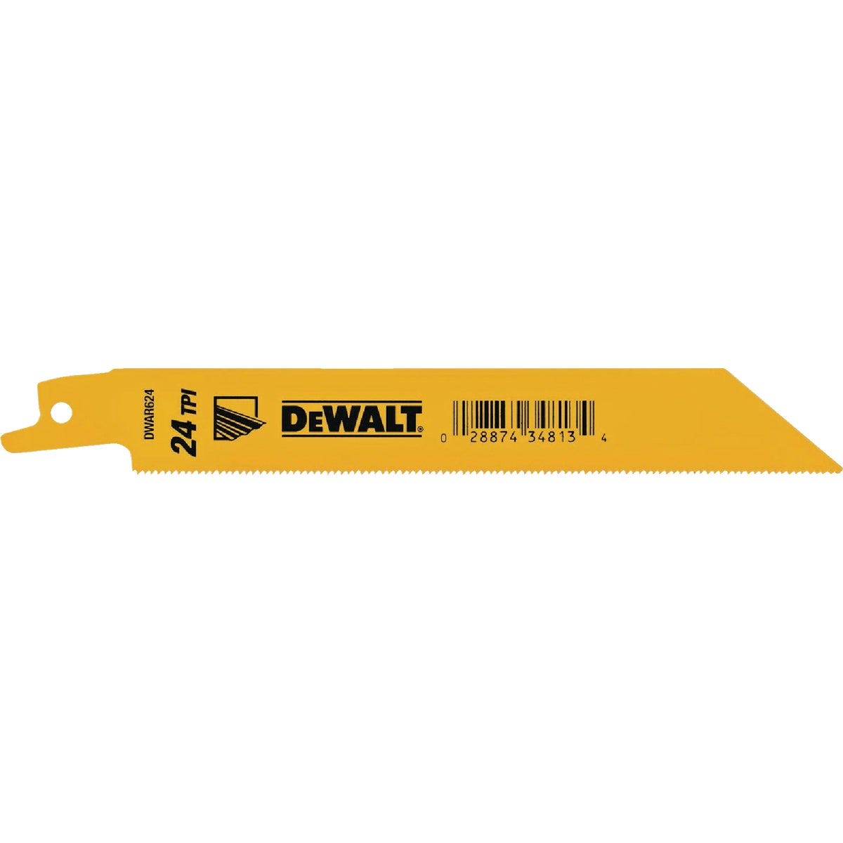 DEWALT 6 In. 24 TPI Bi-Metal Metal Reciprocating Saw Blade (2-Pack) DEWALT 6 In. 24 TPI Bi-Metal Metal Reciprocating Saw Blade (2-Pack)