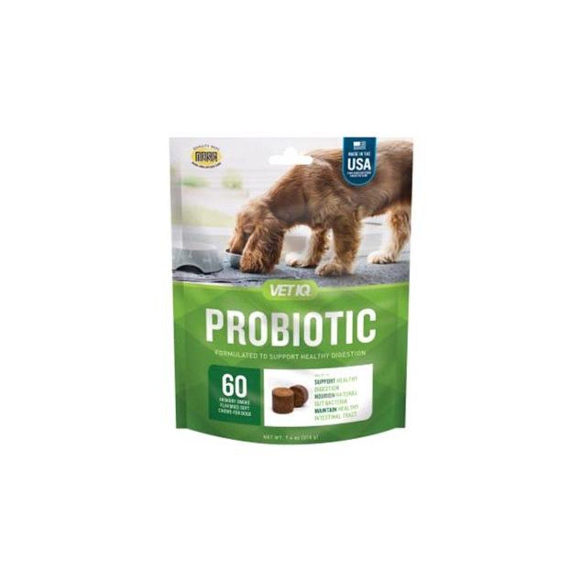 VetIQ Probiotic Digestive Chew Aids for Dogs (60 (Ct.)