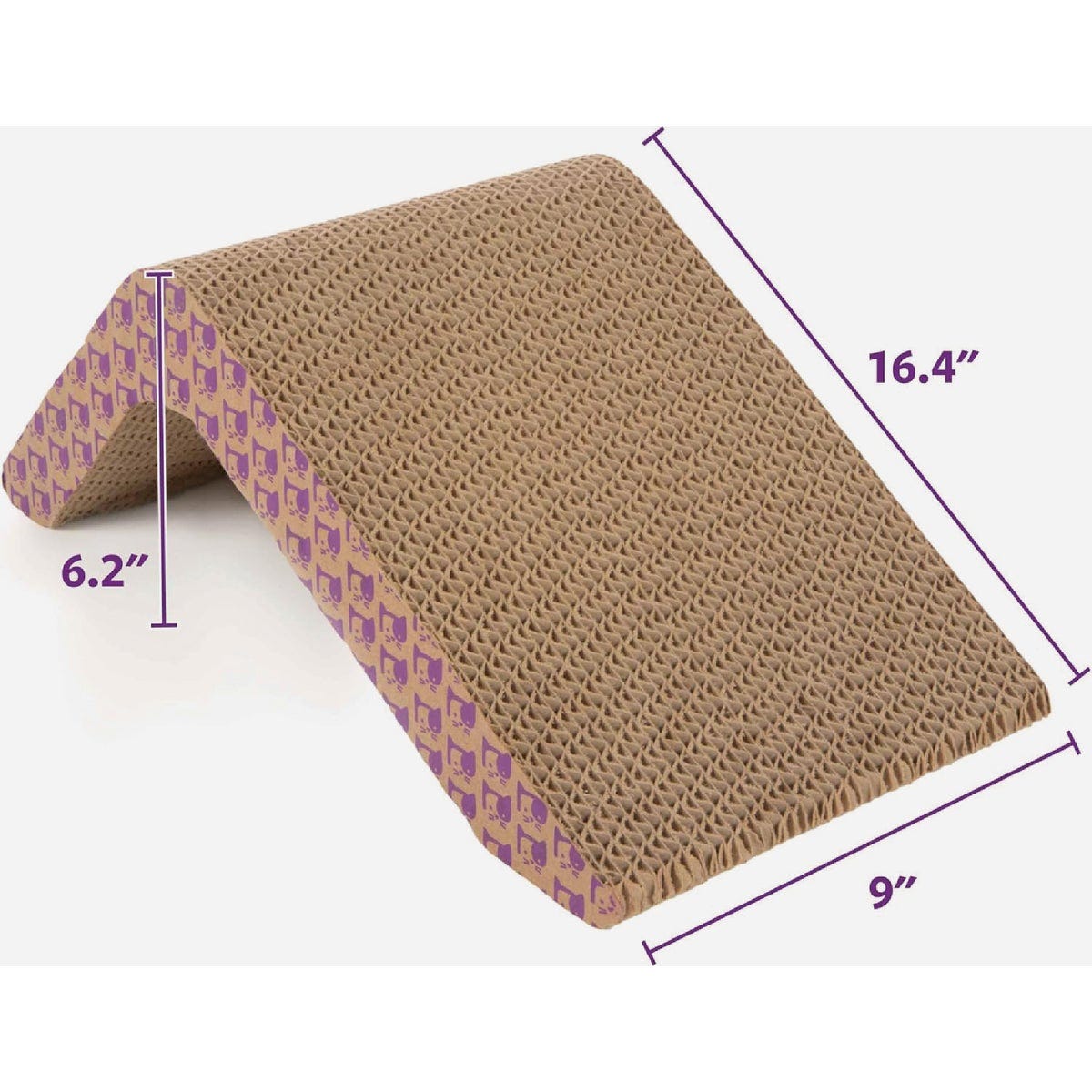 SmartyKat Scratch Ladder Angled Corrugate Cat Scratcher with Catnip Infusion Technology - photo 6 SmartyKat Scratch Ladder Angled Corrugate Cat Scratcher with Catnip Infusion Technology - photo 6