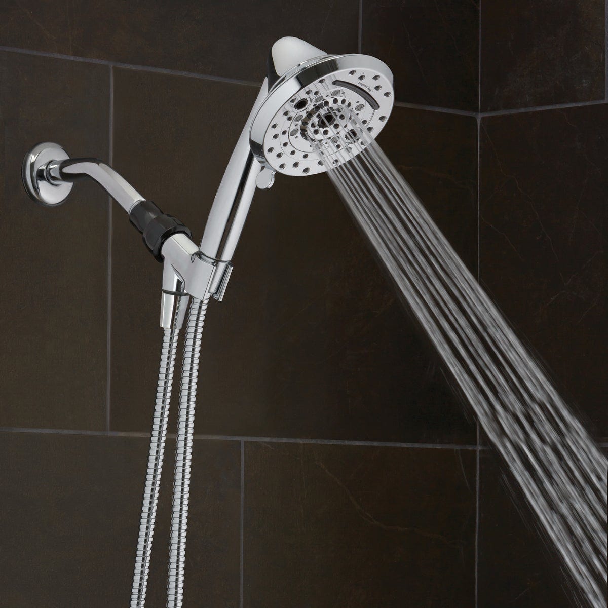 Oxygenics Amp 10-Spray 1.8 GPM Handheld Showerhead, Chrome - photo 7 Oxygenics Amp 10-Spray 1.8 GPM Handheld Showerhead, Chrome - photo 7