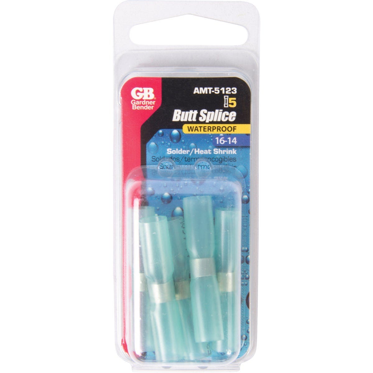 Gardner Bender 16-14 AWG Solder/Heat Shrink Butt Splice Connector (5-Pack) - photo 2 Gardner Bender 16-14 AWG Solder/Heat Shrink Butt Splice Connector (5-Pack) - photo 2