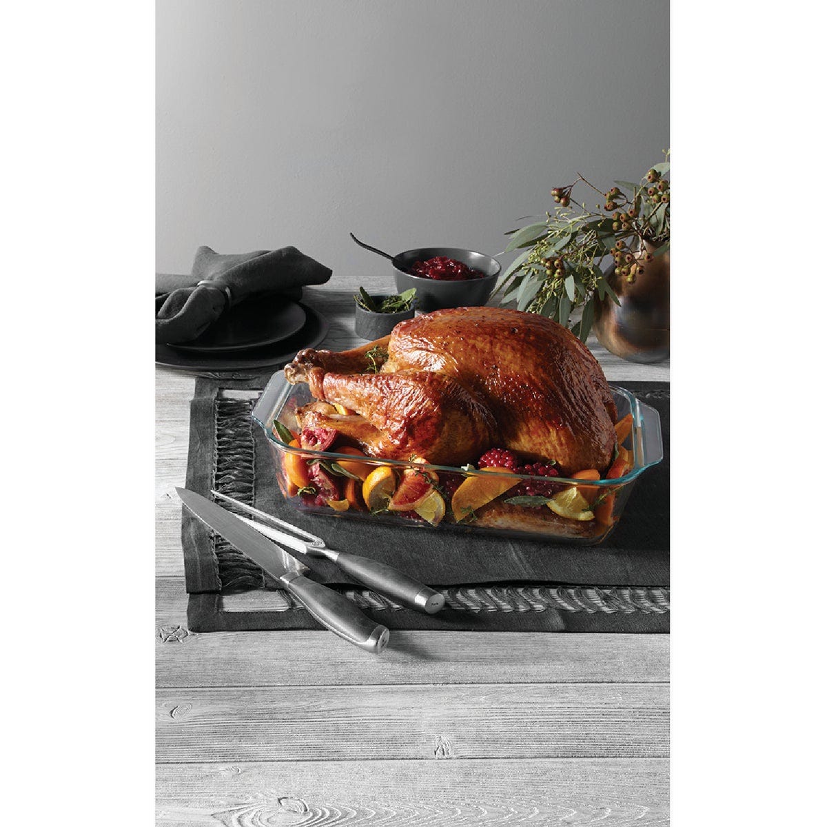 Pyrex Deep Dish 9 In. x 13 In. Glass Oblong Baking Dish - photo 3 Pyrex Deep Dish 9 In. x 13 In. Glass Oblong Baking Dish - photo 3