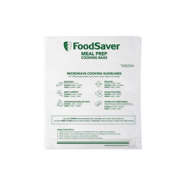 Foodsaver 1 Qt. Microwaveable Meal Prep Bags (16-Ct.) Foodsaver 1 Qt. Microwaveable Meal Prep Bags (16-Ct.)