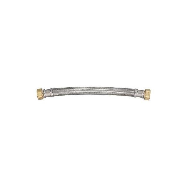 Homewerks Worldwide 3/4 FIP x 18 In. Braided Stainless Steel Water Heater Connector Homewerks Worldwide 3/4 FIP x 18 In. Braided Stainless Steel Water Heater Connector
