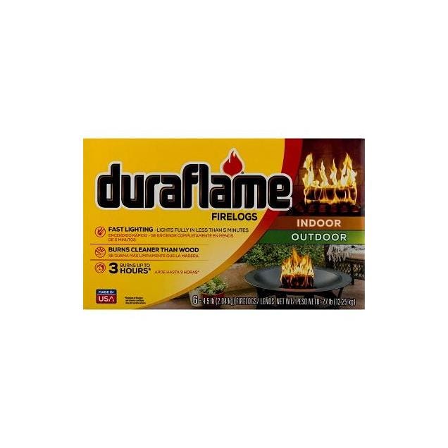 Duraflame 3-Hour Firelog (6-Pack)