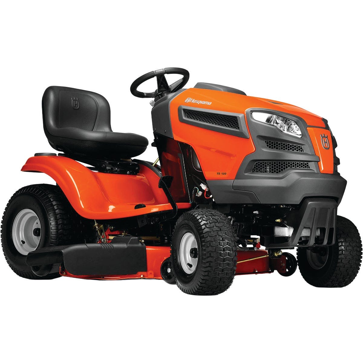 Husqvarna TS 120 46 In. 22 HP Briggs & Stratton Riding Lawn Mower Husqvarna TS 120 46 In. 22 HP Briggs & Stratton Riding Lawn Mower
