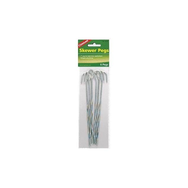 Coghlan's 7 In. Steel Skewer Tent Peg Stakes (6-Pack)