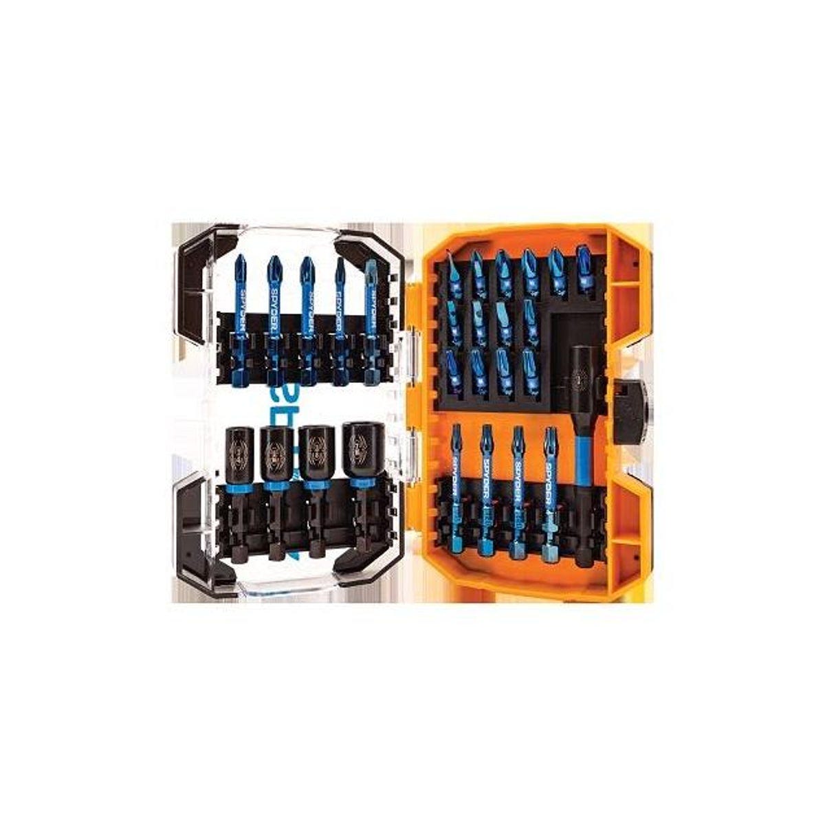 Spyder Mach-Blue Impact Driver Bit Set (28-Piece)