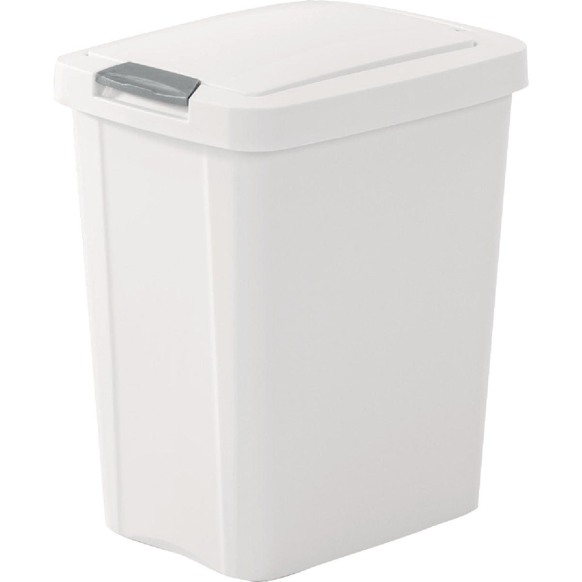 Sterilite 7.5 Gallon White TouchTop Wastebasket Sterilite 7.5 Gallon White TouchTop Wastebasket