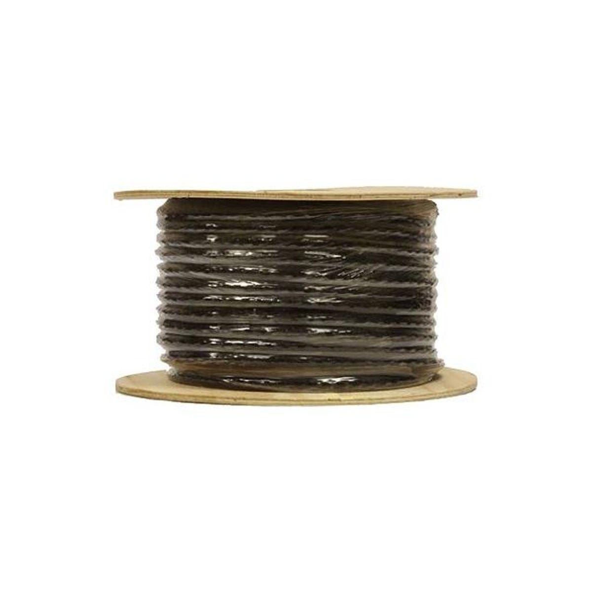 Richelieu 5/8 In. x 200 Ft. Black Solid Braid Polypropylene Rope