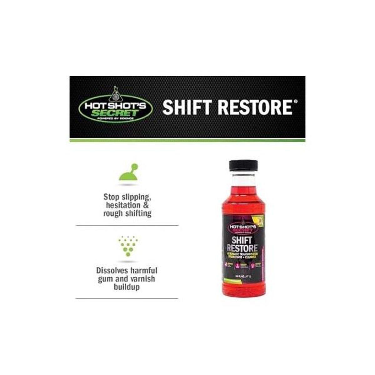 Hot Shot's Secret 16 Oz. Shift Restore Automatic Transmission Protectant & Cleaner - photo 2 Hot Shot's Secret 16 Oz. Shift Restore Automatic Transmission Protectant & Cleaner - photo 2