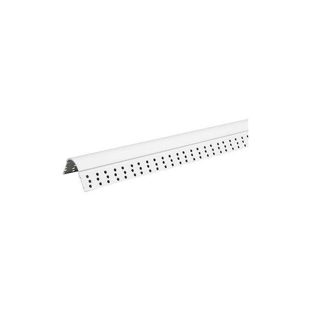 Amerimax 3/4 In. x 10 Ft. White Vinyl Bullnose Corner Bead Amerimax 3/4 In. x 10 Ft. White Vinyl Bullnose Corner Bead