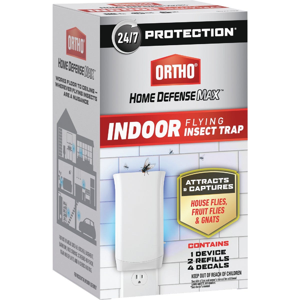 Ortho Home Defense MAX Reusable Indoor Flying Insect Trap Starter Kit Ortho Home Defense MAX Reusable Indoor Flying Insect Trap Starter Kit