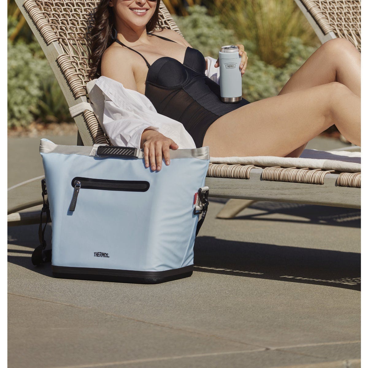 Thermos 30-Can Soft Side Cooler, Glacier - photo 5