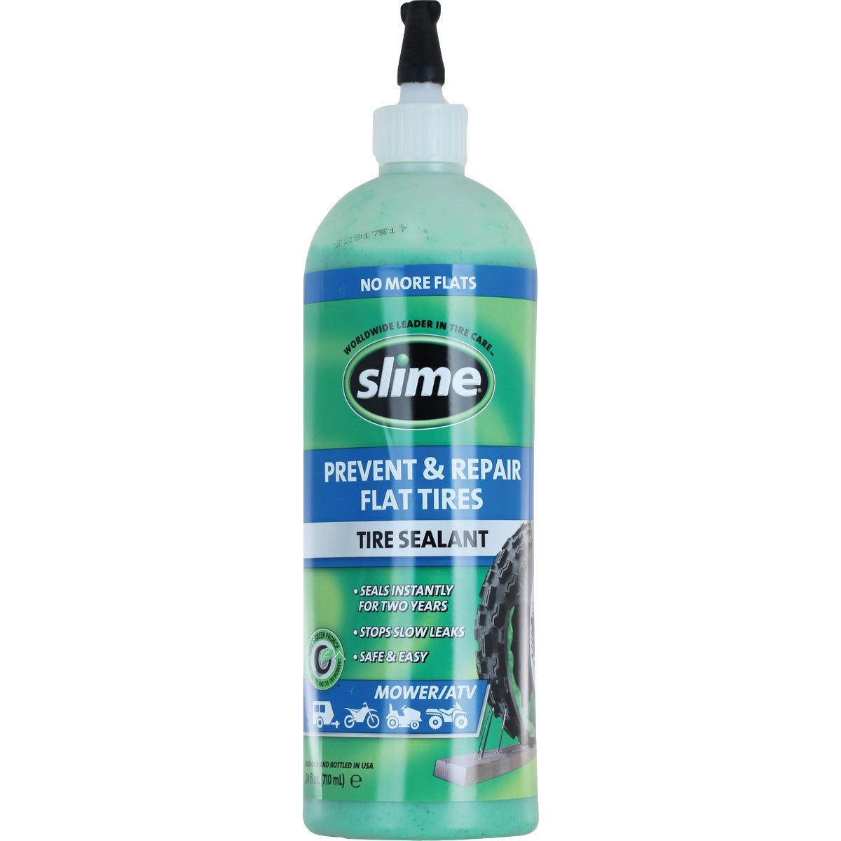 Slime ATV & Mower Tubeless 24 Oz. Tire Sealant Slime ATV & Mower Tubeless 24 Oz. Tire Sealant
