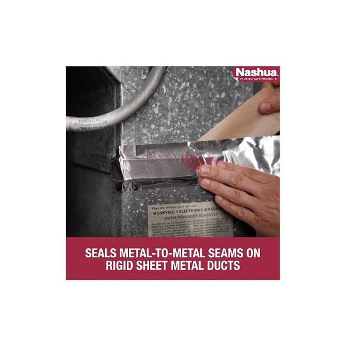 Nashua 2.5 In. x 60 Yd. Silver Foil Tape - photo 3