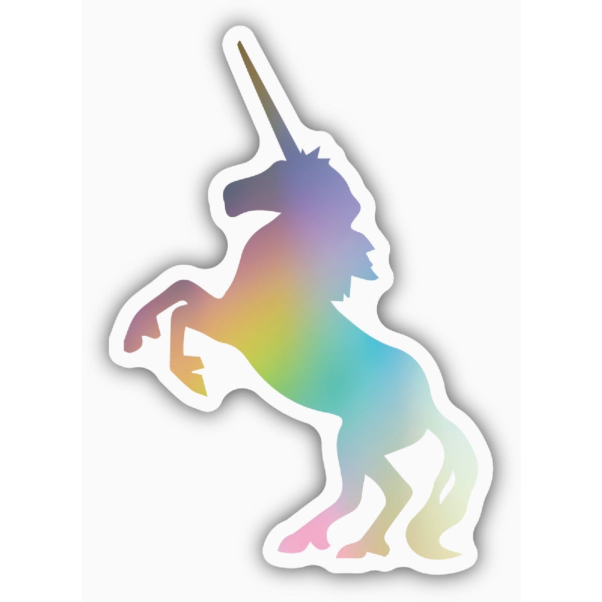 Stickers Northwest Rainbow Unicorn Large Sticker- Stickers Northwest Rainbow Unicorn Large Sticker-