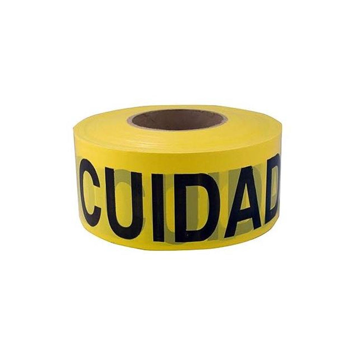 C.H. Hanson 3 In. x 1000 Ft. Caution Cuidado Biligual Barricade Tape C.H. Hanson 3 In. x 1000 Ft. Caution Cuidado Biligual Barricade Tape