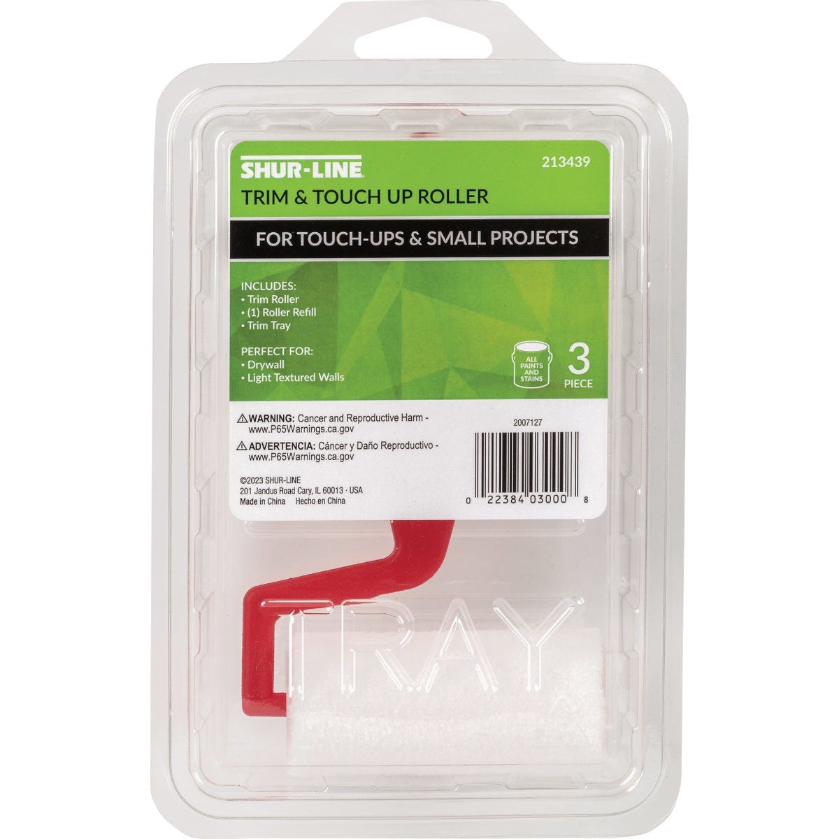 Shur-Line Trim & Touch Up Roller Frame, 3 In. Roller Cover & Paint Tray - photo 2 Shur-Line Trim & Touch Up Roller Frame, 3 In. Roller Cover & Paint Tray - photo 2