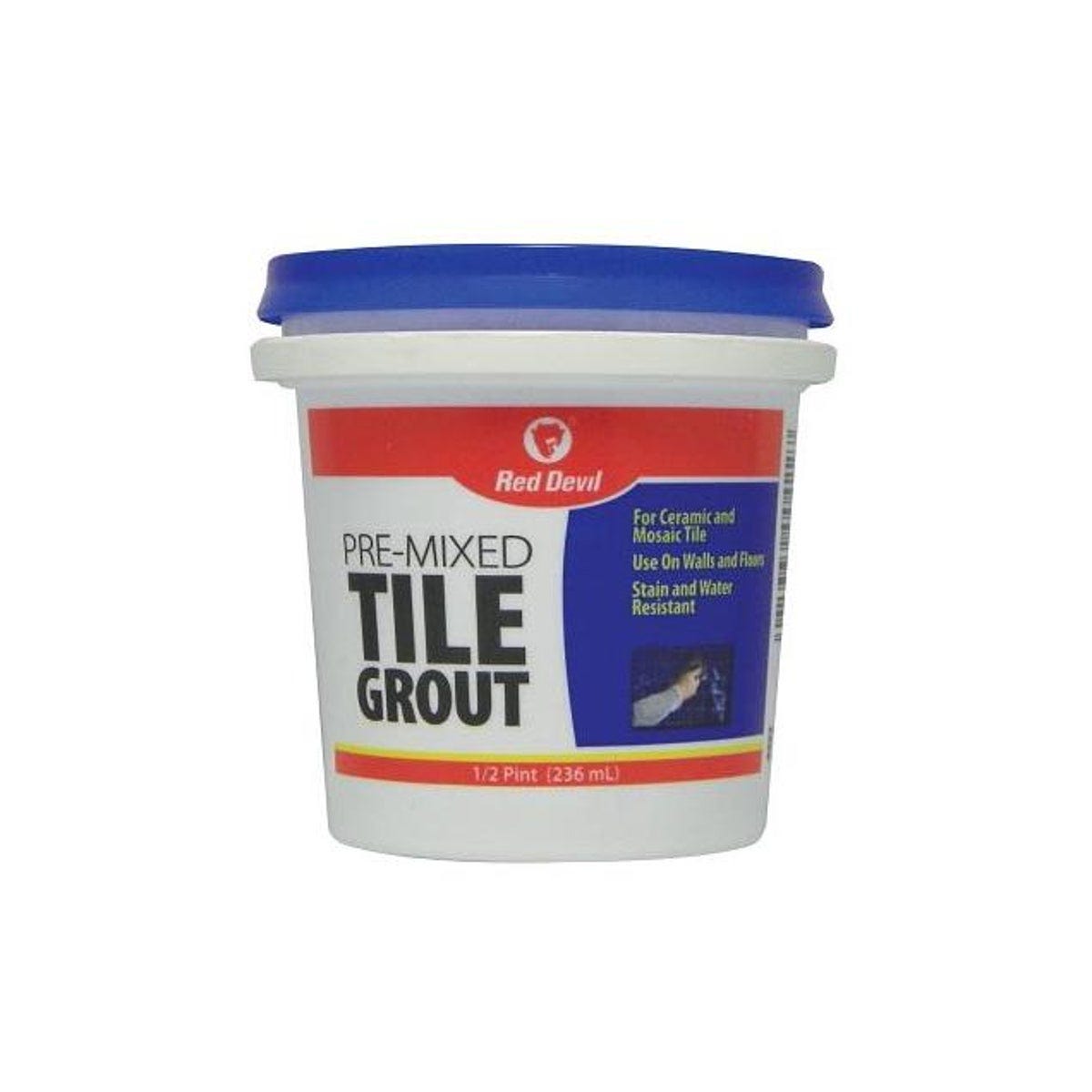 Red Devil 1/2 Pt. Pre-Mixed Tile Grout