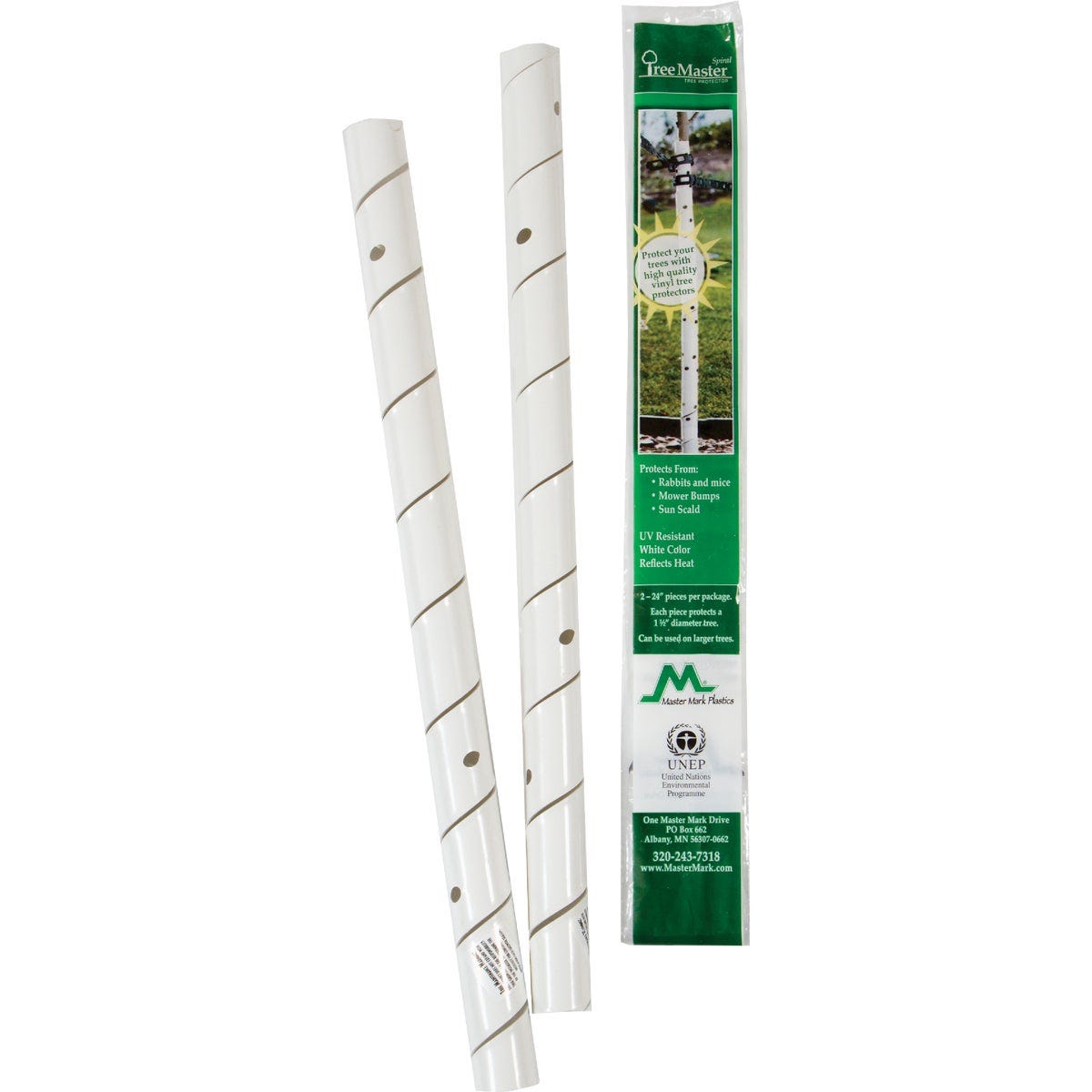 Master Mark 4 In. W. x 24 In. L. Spiral Tree Protector (2-Pack) Master Mark 4 In. W. x 24 In. L. Spiral Tree Protector (2-Pack)