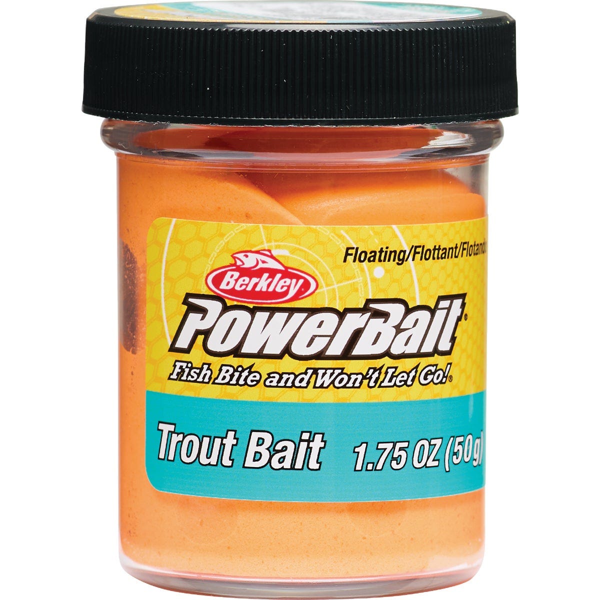 Berkley PowerBait Fluorescent Orange Trout Bait Berkley PowerBait Fluorescent Orange Trout Bait