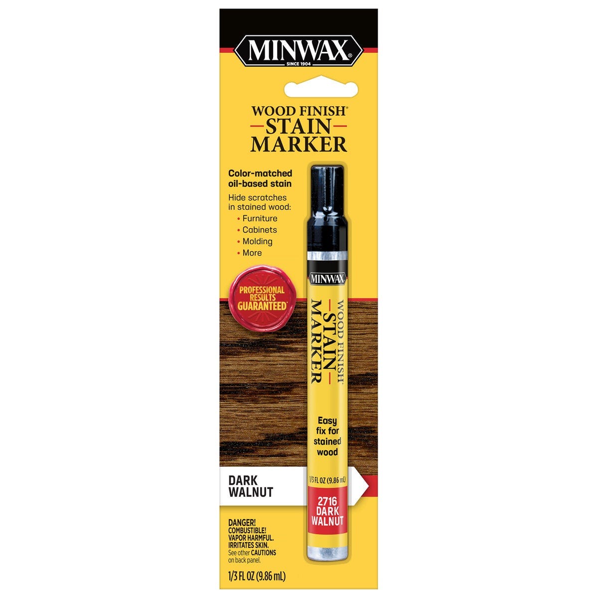 Minwax Wood Finish Dark Walnut Stain Marker - photo 2