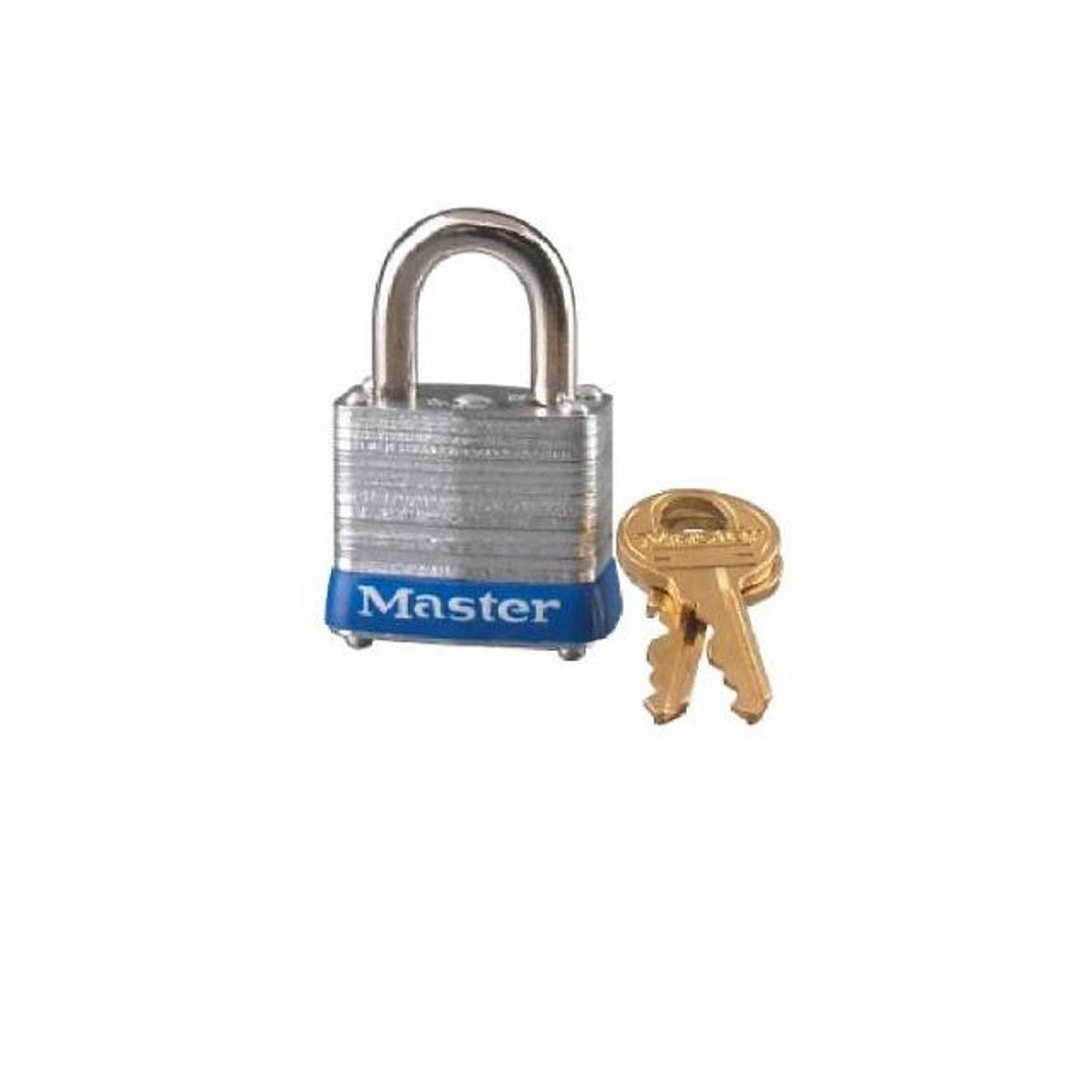 Master Lock 1-1/8 In. Steel Laminated Keyed Padlock