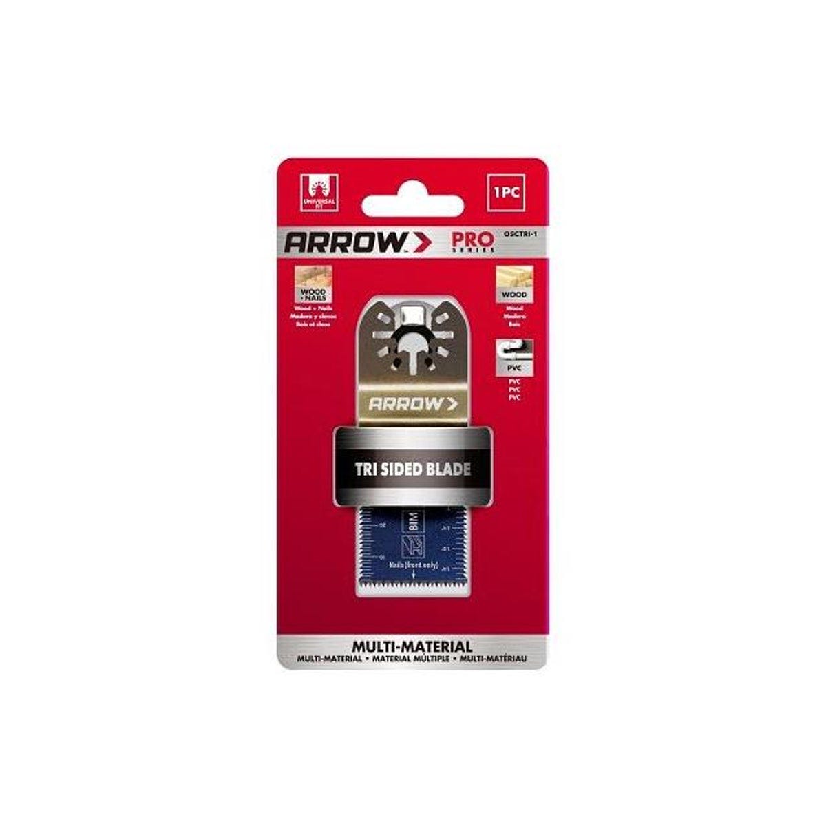 Arrow Oscillating Tool Side-Tooth Plunge Saw Blade