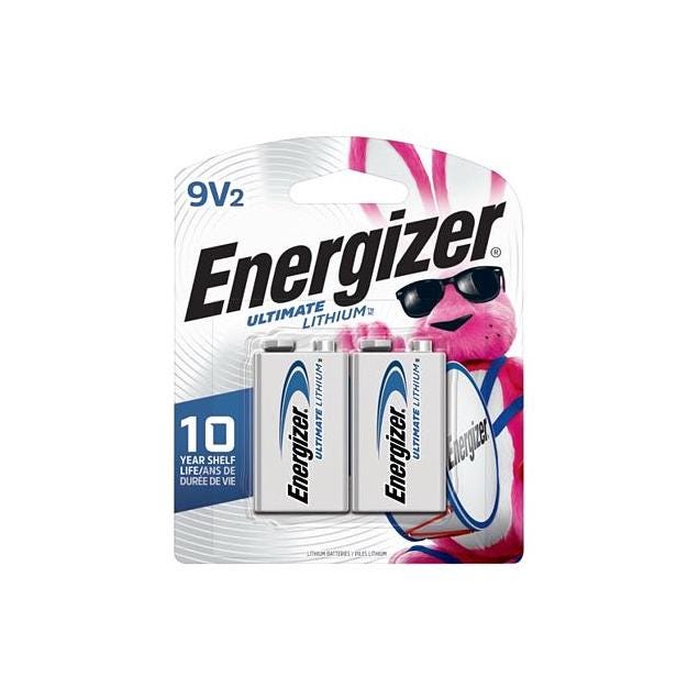 Energizer 9V Lithium Battery (2-Pack) Energizer 9V Lithium Battery (2-Pack)